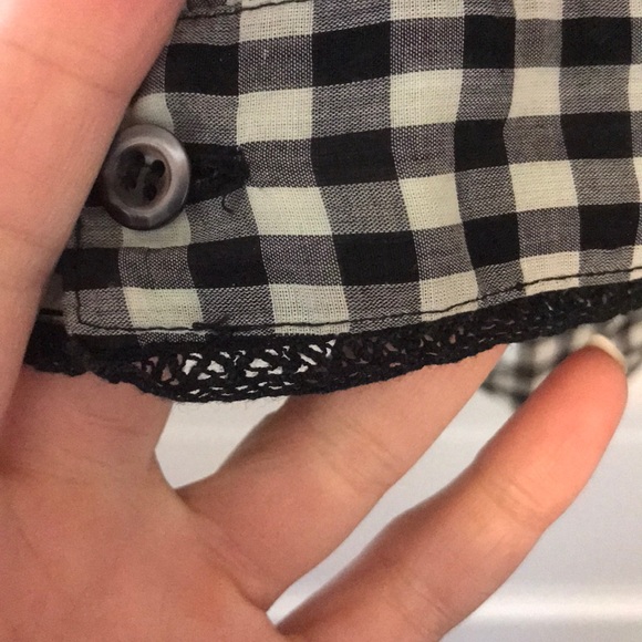 {anthropologie} Gingham blouse - Picture 4 of 5